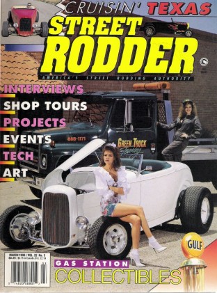 STREET RODDER 1993 MAR - TRIM REPAIRS, HEADERS MADE, SHEETMETAL TECH